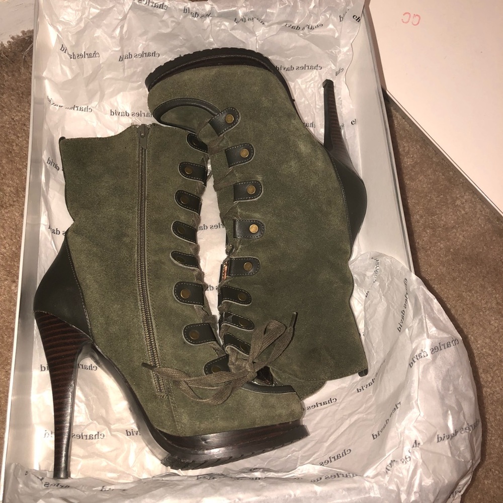 Lace Up Booties